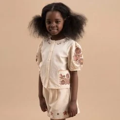 Apolina Cotton Rita Set - Shell Cotton & Linen