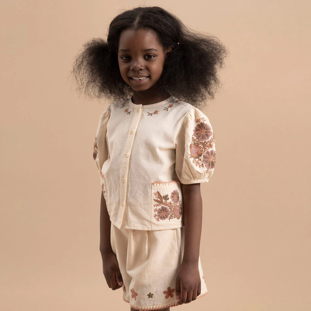 Apolina Cotton Rita Set - Shell Cotton & Linen