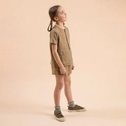 Apolina Cotton & Linen Exclusive Organic Linen Elis Set - Bracken