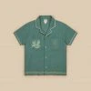 Apolina Exclusive Organic Linen Donny Shirt - Lagoon