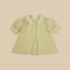 Apolina Organic Linen Hedda Blouse - Apple Cotton & Linen
