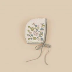 Apolina Cotton & Linen Cotton Hilma Bonnet - Shell