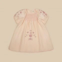 Apolina Organic Linen Maren Dress - Shell Cotton & Linen