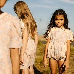 Apolina Organic Cotton Nellie Romper - Woodland Floral