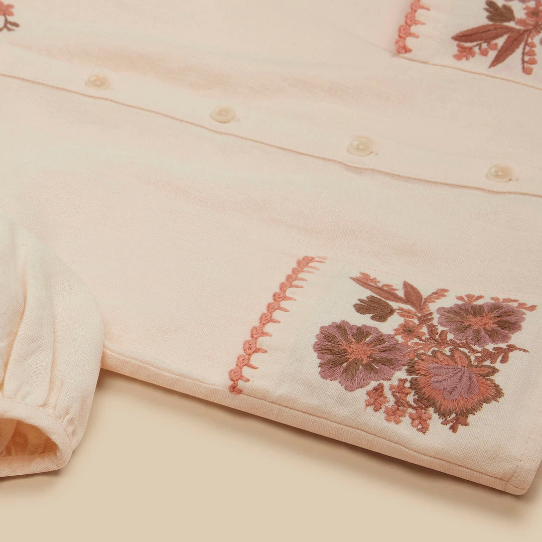 Apolina Cotton Rita Set - Shell Cotton & Linen