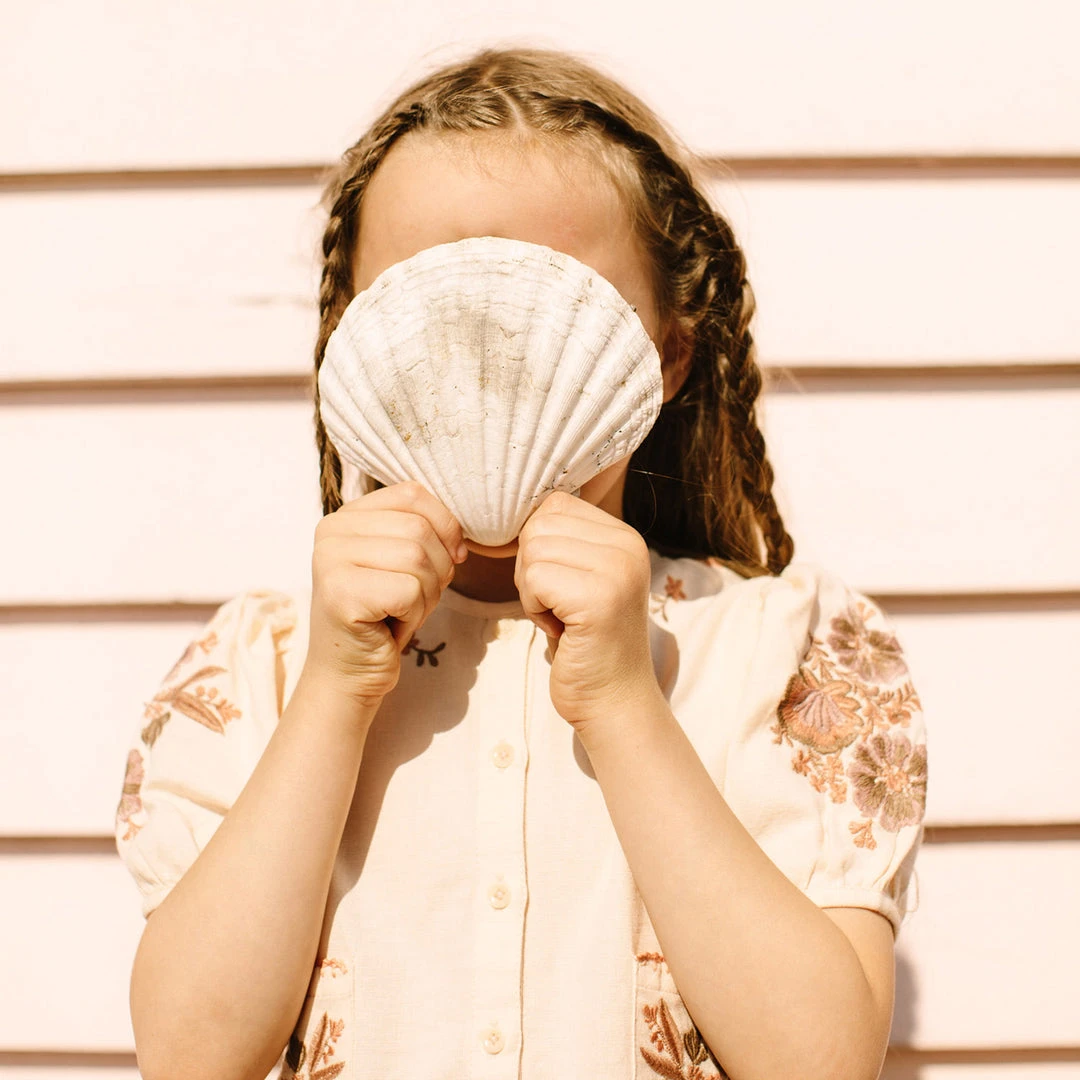 Apolina Cotton Rita Set - Shell Cotton & Linen