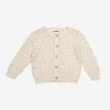 As We Grow SALE Cotton Diamond Cardigan - Cream