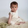 Beaumont Organic Organic Cotton Evan Romper - Ecru