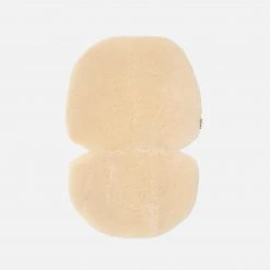 BINIBAMBA Baby Gifts Merino Sheepskin Snuggler / Buggy Liner - Milk