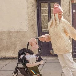 BINIBAMBA Merino Sheepskin Buggy Mittens - Rose Home & Baby Care