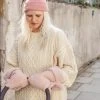 BINIBAMBA Merino Sheepskin Buggy Mittens - Rose Home & Baby Care