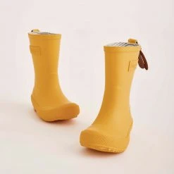 Bisgaard Natural Rubber Boots - Yellow Shoes