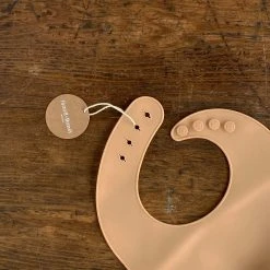 Bonét Et Bonét Home & Baby Care Soft Silicone Bib - Honey