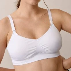 Boob T-shirt Maternity Bra - White Adults