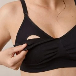 Boob T-shirt Maternity Bra - Black