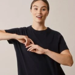 Boob Adults Organic Cotton Maternity Tee - Black