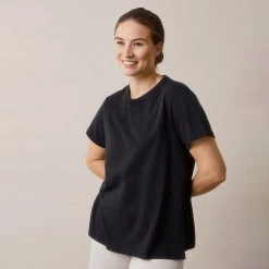 Boob Adults Organic Cotton Maternity Tee - Black