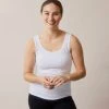Boob Adults Organic Cotton Maternity Classic Tank Top - White