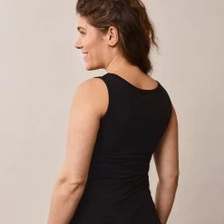 Boob Organic Cotton Maternity Classic Tank Top - Black