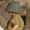 Briar Baby Cotton & Linen Linen Bucket Hat - Glade
