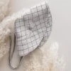 Briar Baby Exclusive Linen Sunbonnet - Natural Grid