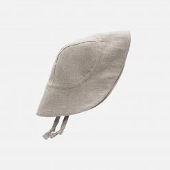 Briar Baby Cotton & Linen Exclusive Linen Sunbonnet - Flax