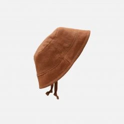 Briar Baby Linen Bucket Hat - Rust
