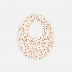 Cam Cam Organic Cotton Muslin Dribble Bib - Caramel Leaves