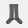 Collegien Cotton & Linen Babies & Kids Cotton Knee Socks - Pebble Grey