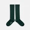 Collegien Adults Adult's Cotton Knee Socks - Forest Green