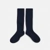 Collegien Cotton & Linen Babies & Kids Cotton Knee Socks - Navy