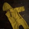 Disana Organic Boiled Merino Wool Overall - Curry Baby Wool