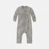 Disana Baby Wool Organic Merino Wool Knitted Baby Suit - Grey