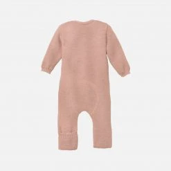 Disana Organic Merino Wool Knitted Baby Suit - Rose Baby Wool