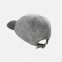 Disana Adult's Organic Cotton/Wool Kim Baseball Cap - Grey Adults