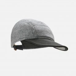 Disana Adult's Organic Cotton/Wool Kim Baseball Cap - Grey Adults