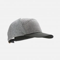 Disana Adults Adult's Organic Cotton/Wool Mark Baseball Cap - Grey