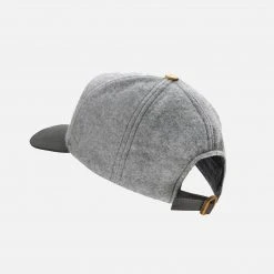 Disana Adults Adult's Organic Cotton/Wool Mark Baseball Cap - Grey