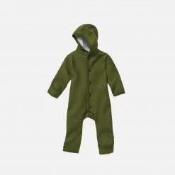 Disana Organic Boiled Merino Wool Overall - Olive