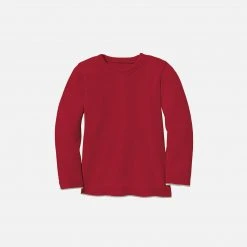 Disana Organic Merino Wool Left Knit Jumper - Bordeaux