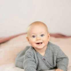 Disana Organic Merino Wool Knit LS Sleeping Bag - Grey