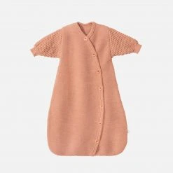 Disana Organic Merino Wool Knit LS Sleeping Bag - Rose Baby Sleep & Blankets