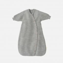 Disana Organic Merino Wool Knit LS Sleeping Bag - Grey