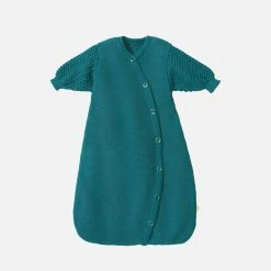 Disana Organic Merino Wool Knit LS Sleeping Bag - Pacific