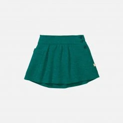 Disana Kids Wool Organic Boiled Merino Wool Skirt - Pacific