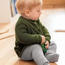 Disana Organic Merino Wool Leggings/Trousers - Grey