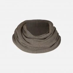 Engel Adult's Organic Merino Wool & Silk Snood - Walnut Adults