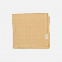 Fabelab Organic Cotton Muslin - Pale Yellow Baby Sleep & Blankets
