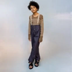 Faire Child Waterproof Rainpants - False Indigo Cotton & Linen