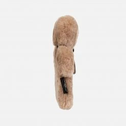 FLATOUTbear Baby Gifts Sheepskin Bear - Latte
